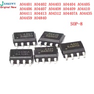 Chip 10PCS AO4401 AO4402 AO4403 AO4404 AO4405 AO4406 AO4407 AO4408 AO4409 AO4410 AO4411 AO4413 AO440