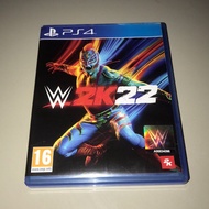 [PS4] WWE 2K22 W2K22 [Region 2 English/] 2022 WWE2K22 BD Cassette PS 4 CD Games Playstation PS5 5 R3