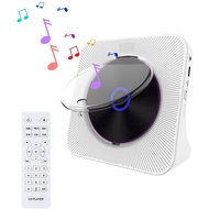 KECAG Portable CD Player Rechargeable FM Radio CD Player With Speakers Radio With CD Player