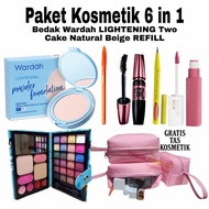 Readyy Paket Kosmetik Wardah 6 In 1 - Paket Make Up Wardah Set 6 In 1
