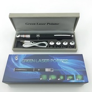 GREEN LASER POINTER YF LASER 303 Low-power USB Interface Laser Pen Pointer Suitable for Multi Scene