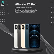 iPhone 12 Pro 128gb 256gb 512gb Second Original ex iBox/Indonesia