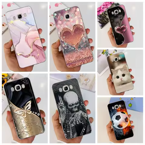 For Samsung Galaxy J7 2016 J7 Pro J7 Prime J7 Neo Phone Case Beauty Colorful Painting Bumper Coques 