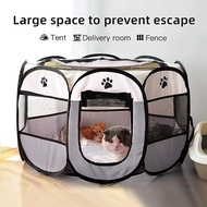 Portable Foldable Cat Tent Cat House Portable Folding Outdoor Travel Pet Tent Cat/Dog Cage Easy Operation Large Cat/Dog Fences