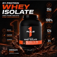 Rule 1 R1 Protein 100% Whey Hydrolyze Isolate 1lbs 2lbs 5lbs - Whey Protein Isolate,Muscle Recovery