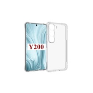 เคสใสกันกระแทกสำหรับ vivo Y200 5G แบบ TPU พร้อมขอบป้องกัน