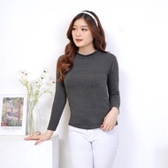 Women's Long Sleeve Manset T-Shirt, Turtle Neck T-Shirt Material, Sizes ML XL XXL