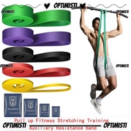 OPTIMISTI Yoga Tension Band, 5-85 lbs TPE Fitness Elastic Band,  Elastic Resistance Bands Gym