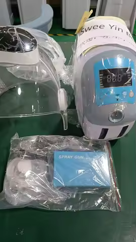NEW Beauty Facial Spa Use Skin Rejuvenation Care Hyperbaric Oxygen Jet Whitening Therapy Facial Mask