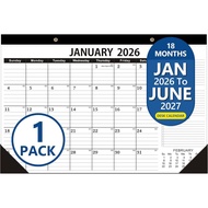 Kalendar Meja 2026,2026 Kalendar Meja,Januari 2026 hingga Jun 2027,12x17",Kalendar 2026-2027 sebagai