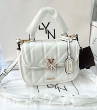 ลิน/Lyn new กระเป๋าสะพายผู้หญิง สะพายข้าง สะพายไหล่ คอลเล็คชั้นใหม่ สไตล์หรูหรา ดีไซน์เรียบหรู วัสดุ