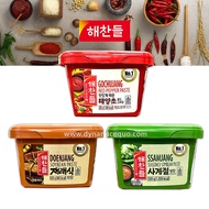 [Halal] CJ Haechandle Taeyangcho Gold Gochujang Doenjang Soybean Paste SSamjang 500g Korea Red Peppe