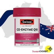 SWISSE Australia High Strength Co-Enzyme Q10 CoQ10 150mg / 300mg