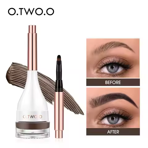 Wholesale O.TWO.O Eyebrow Pomade Brow Mascara Natural Waterproof Long Lasting Creamy Texture Tinted 