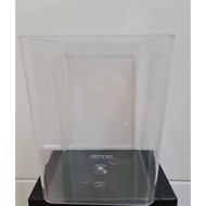 Newest 4L Square Acrylic Betta Fish Jar Paxton 4 liter Mica Jar