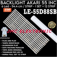 AKARI 55 INCH LED TV BACKLIGHT LE-55D88SB LE55D88SB 55D88SB 55D88 BL 55IN 6K 3V