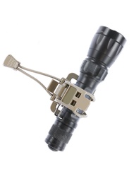 Tactical Molle Extension Strap Outdoor Climbing Chest Bag Quick Release Flashlight Holder Utility Po