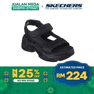 Skechers Women Cali D'Lites 4.0 Total Appeal Sandals - 119846-BBK Yoga Foam Kasut Slipar Slipper Perempuan