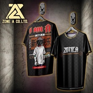 เสื้อพิมพ์ลาย Zone A รุ่น I am A เสื้อคอกลม เสื้อวัยรุ่นหล่อเท่ ราคาถูก เนื้อผ้าดี