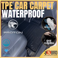 Proton X50 / X70 / S70 / SAGA MC3 MC2 WIRA BLM / FLX / TPE Car Carpet CarMat Compatible Waterproof H