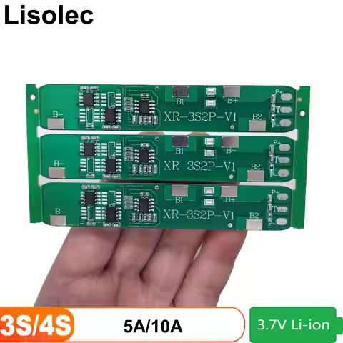 3S2P 4S2P 12V BMS 5A 10A Charge Plates Protection Circuit Board Module 18650 21700 Lipo Lithium Batt