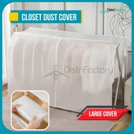 Protective Thickened PEVA Clothes Dust Cover Storage Waterproof and Dustproof Premium Quality