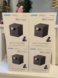 現貨 Anker 3-in-1 Cube with MagSafe 無線充電器 (Apple watch iphone)