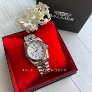 宾马 Balmer 5004M TT-1S Classic Sapphire Glass Women Watch with White dial and Silver Stainless Steel