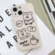 可可短尾矮袋鼠米色 手機殼矽膠保護套