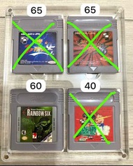 Gameboy卡帶GBA(拳王kof 95 & 96/Rainbow six彩虹6號/幽遊白書)不是PSP/NDSL/PSV