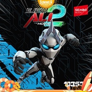 FREE GIFT Ejen Ali Satria Minifigure With Base Block Building Model Gift Decoration Toy Patung Aksi 