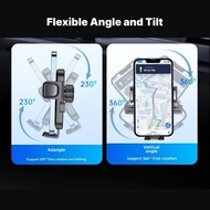 EZSHOPPING AUW Car Smartphone Holder Universal AC Vent Adjustable Auto Lock Click - S308A| |