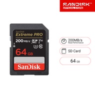 SanDisk Extreme Pro SDXC 64GB SDXXU V30 U3 C10 UHS-I 200MB/s R 90MB/s W 4x6 Lifetime Limited ( SDSDX
