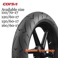 2024 Corsa R93 tyre tubeless 110/70-17 120/60-17 150/60-17 160/60-17