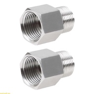 weroyal 2Pcs Industrial G1 4 N1 4 Thread Converters Leakproof Plumbing Connection