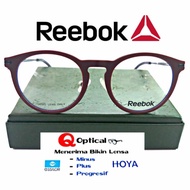 Kacamata Frame Pria Dan Wanita Original REEBOK R9507AF-RED Model Round