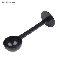 [T&B] Tamping Scoop 2 in 1 for Coffee Powder Coffeeware Measuring Tamper Spoon Plastic {my}