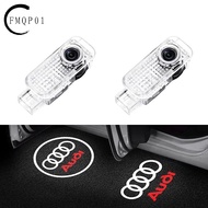 2/4pcs Led Car Door Logo Welcome Light Audi A4 B5 B6 B7 B8 B9 A3 8V 8P 8L A6 C5 C6 C7 A5 A7 A8 Q3 Q5