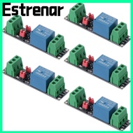 ESTRENAR 5pcs 1 Channel Relay Module, 3V Relay Relay Module, Channel Optocoupler Control Board Ardui