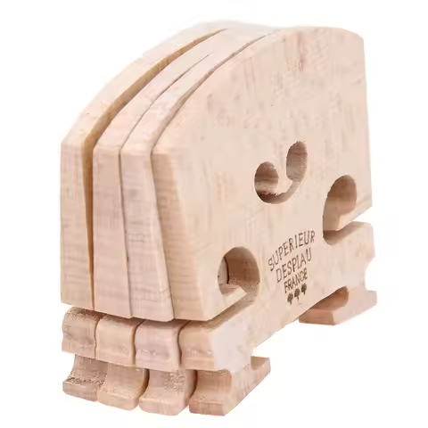 4pcs/set Violin Bridges Fiddle Maple Wood for 4/4-3/4 Size Instrument Accessories Violin Strings Bri