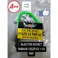 INJECTOR SOCKET YAMAHA Y15ZR V2 PNP Y15ZR V1 INJECTOR CONVERTER PLUG AND PLAY ONLY INJECTOR WIRE CON