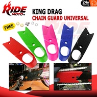 King Drag Chain Guide Universal Rubber Chain Guard For LC150/ Raider150 Fi/ RS150/ Sniper150 Motorcy