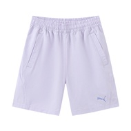 กางเกงขาสั้นเด็ก Puma สำหรับฤดูร้อน กางเกงกีฬาลำลอง แห้งเร็ว ดูดซับเหงื่อ ระบายอากาศได้ดี กางเกงขายา