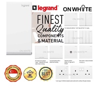 LEGRAND GALION SWITCH (WHITE）13A / 20A / HEATER SWITCH / 1G / 2G / 4G / 2WAY