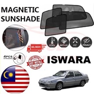Proton Iswara Epic Magnetic Sunshade  (4pcs) Accessories Automotive