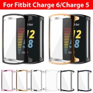 Screen Protector For Fitbit Charge 6 5 Case TPU Protective Cover Shell Protection Cases Accessories