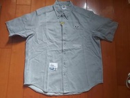 AApe Now Denim 短袖襯衫 S 碼