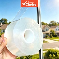 Transparent Window Windproof Sealing Tape Adhesive Tape Heavy Duty 2Inchx32.8Feet For Door Gap