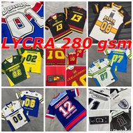【Lycra 280gsm】S/5XL Jersey NFL Lycra 280 gsm  Edisi Negeri/Premium 12( OverSize)