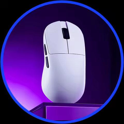 ATK U2 Wireless Mouse Paw3950 Tri Mode Mouse Lightweight Paw3395 8000Hz Low Delay Gaming Mice PC Acc